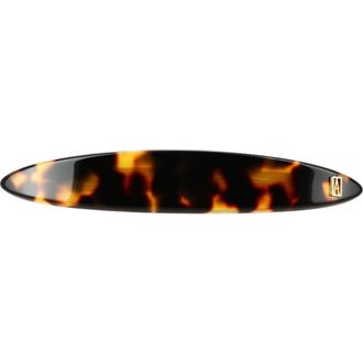 Alexandre de Paris Solferino acetate hair clip barette in Brown at Nordstrom, Size Medium