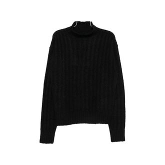 Rick Owens Ribbed-knit High-neck Sweater