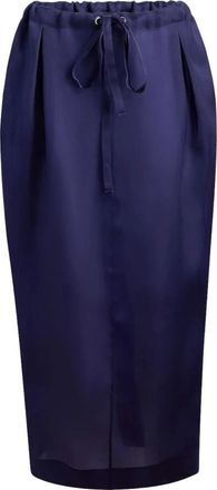 Khaite Chenton Skirt - Dames - Maxi Rokken - Paars - M - Organza - Rokken