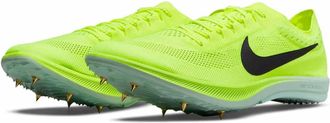 Nike Mens Zoomx Dragonfly Athletics Distance Spike Shoes In Volt/cave Purple-Mint Foam