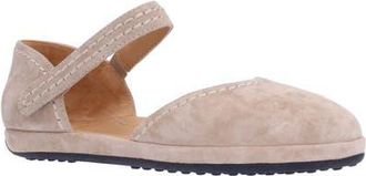 L'Amour Des Pieds Ankle Strap Flat in Taupe at Nordstrom, Size 9.5