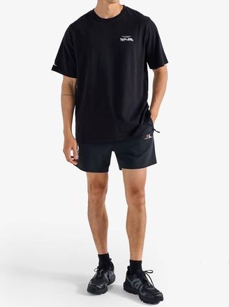 Malbon Golf Futura Buckets Short Sleeve Tee In Black