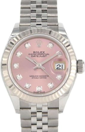 Rolex Rose Pink Face Lady Oyster Perpetual Datejust 28mm