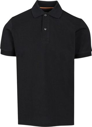 Paul Smith Placket Polo - Heren - Polos - Zwart - S - Katoen - Tops