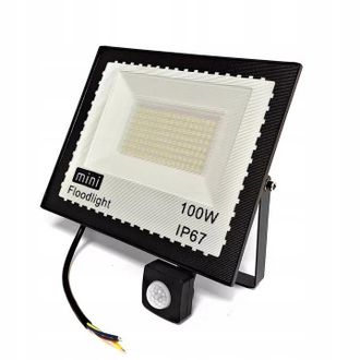 OEM Foco Hal&oacute;geno De 100 W Con Led Y Sensor De Movimiento