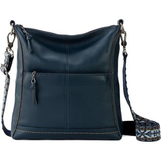 The Sak Lucia Crossbody Leather Bag in Indigo at Nordstrom
