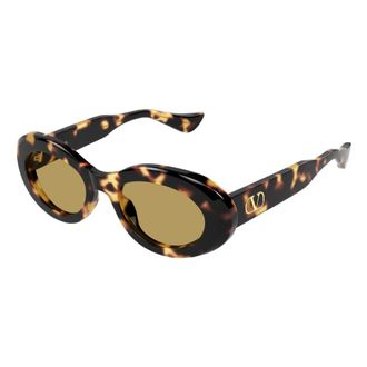Valentino Vg0057S Zonnebril - Dames - Accessoires - Bruin - Maat: 50 MM