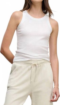 Velvet Cruz Tank Top In White