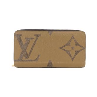 Louis Vuitton Brown Coated Canvas Long Wallet (Bi-Fold) (Pre-Owned)