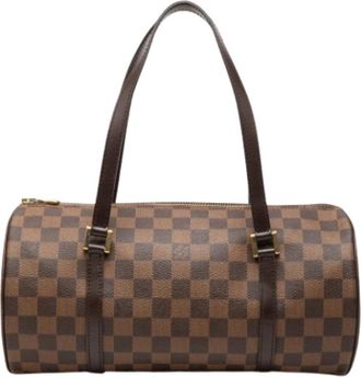 Louis Vuitton Pre-owned Papillon 30 - Dames - Vintage Handtas - Bruin - ONE Size - Leer - Vintage