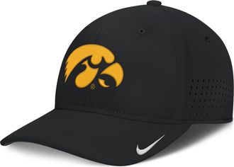 Nike Iowa Sideline Practice Nike Mens Dri-FIT College Hat in Black | NC5300AIA-3XB
