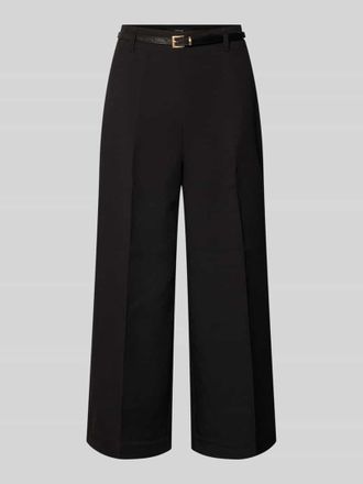 Vero Moda Regular Fit Culotte mit Viskose-Anteil Modell ELMA in Black, Gr&ouml;&szlig;e XL/30