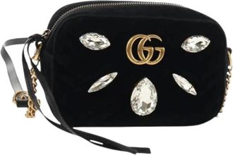 Gucci Pre-owned Cross Body Bag - Dames - Vintage Schoudertas - Zwart - ONE Size - Vintage