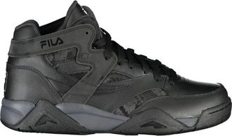 Fila High-Top Sports Sneakers with Contrast Mens Details