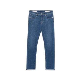 Sartoria Tramarossa Slim-fit Jeans, male, Blue, Size: W32 Michelangelo Jeans