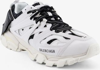 Balenciaga Mens Sneakers Track Shirt Polyurethane White Polyurethane-Rubber Trainers Polyurethane/rubber