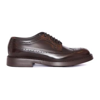 Doucal's Derby Coda di Rondine - male - Doucals - Dress Shoes - Brown - 6 1/2 UK - Shoes