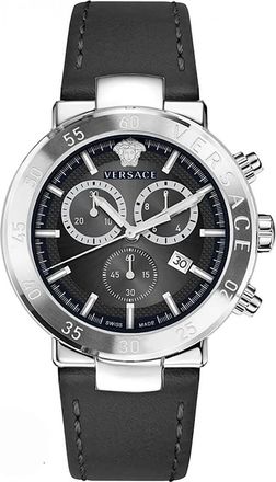 Versace VEPY00120 Mens Watch - Silver - One Size