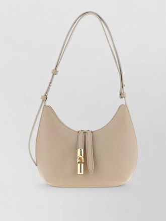 Furla goccia small shoulder bag adjustable strap