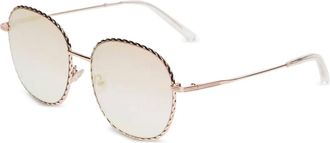 Twin-Set round-frame sunglasses - Gold