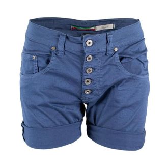 Please Denim Shorts, female, Blue, Size: XS Blue Denim Shorts for Versatile Style