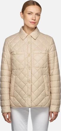 Geox Womens Geox W AMABEL Womens Brown Shirt Jacket - Size: 16