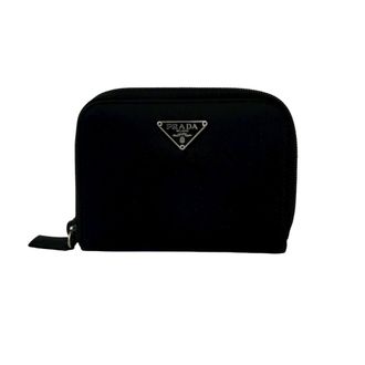 Prada Black Nylon Leather Wallet (Bi-Fold) (Pre-Owned)