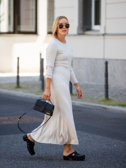 Scarpe flat e abiti lunghi: 6 combinazioni da provare