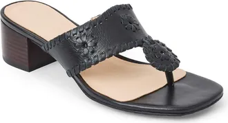 Jack Rogers Jacks City Slide Sandal in Black at Nordstrom, Size 7.5