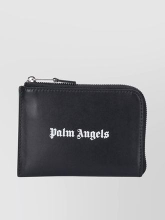 Palm Angels leather cardholder