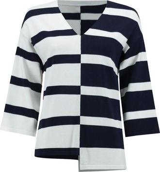 Joseph Ribkoff Truien & Vesten, Dames, Wit, S, Stijlvolle Gebreide Trui