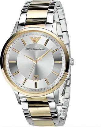 Emporio Armani Renato Horloge - Heren - Horloges - Grijs - ONE Size - Accessoires