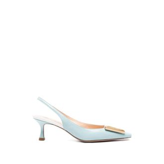 Roberto Festa Milano Pumps, female, Blue, Size: 7 1/2 US With Heel