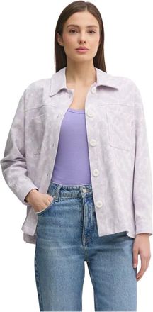 La Petite Francaise Chandler Shirt - Dames - Blouses & Shirts - Paars - Maat: 2XL Katoen