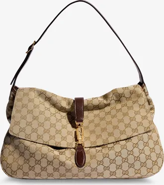 Gucci Borsa a spalla Jackie Flap in tessuto GG - GUCCI - gender_Man