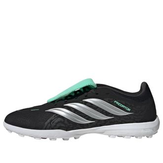 adidas Predator League Fold-Over Tongue TF Black Silver Metallic Pulse Mint IH7215