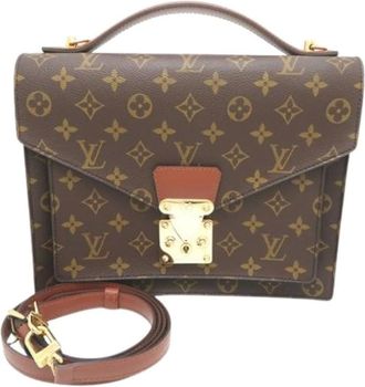 Louis Vuitton Borsa Pre-owned in tela Monogram - - Pre-owned - Donna - Marrone - ONE SIZE
