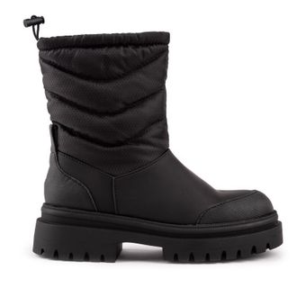 Rocket Dog Womens Dita Boots - Black Nylon - Size UK 8