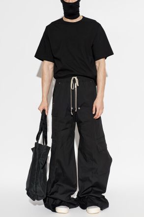 Rick Owens Cotton T-shirt, Mens, Black