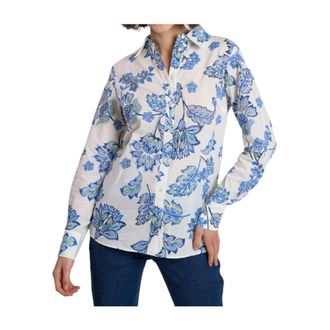 Nafnaf Bloemenshirt - Dames - Overhemden - Veelkleurig - S - Overhemden