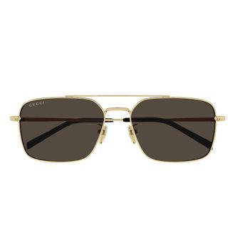 Gucci Sunglasses, male, Yellow, Size: 58 MM Gg1957Sa Sunglasses