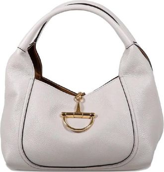 Gucci Signature Softbit Leather Shoulder Bag