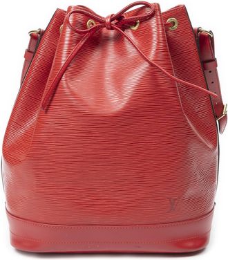 Louis Vuitton Pre-owned Womens Noe GM Shoulder Bag - Red - One Size