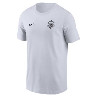 Nike Trinity Rodman Washington Spirit Nike Mens NWSL Soccer T-Shirt in White | M11332P240WSNS-WHT
