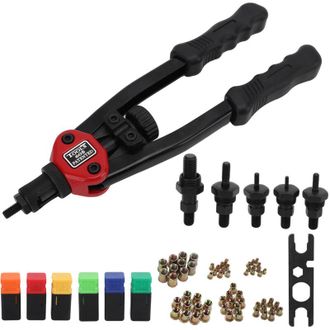 OEM Remachadora Manual De 33 Cm Para Tuercas Remachables Con Tornillos M3, M4, M5, M6 Y M10 - Herramientas Para El Remachado De Tuercas Remachables Para A