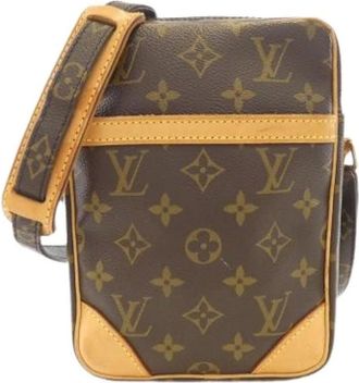 Louis Vuitton Pre-owned Cross Body Bags, female, Brown, Size: ONE SIZE Pre-owned Danube Shoulder Bag