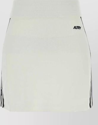 Autry ribbed knit mini skirt
