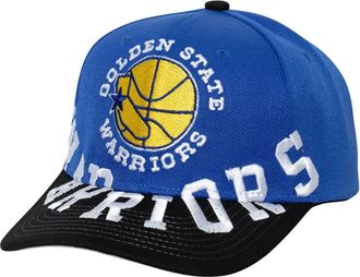 Mitchell & Ness Mens Mitchell & Ness Royal/Black Golden State Warriors Underarch Two-Tone Pro Crown Snapback Hat at Nordstrom