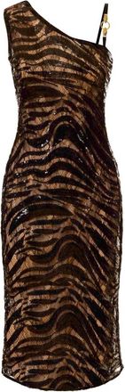 Just Cavalli Zwarte jurken - Dames - Casual kleedjes - Veelkleurig - M - Kleedjes