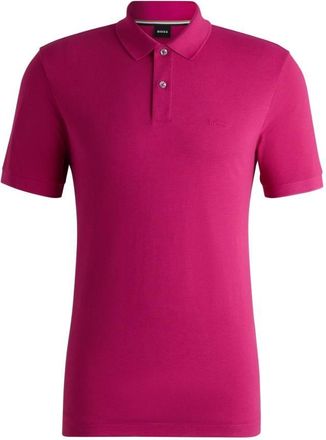 HUGO BOSS Pallas Logo-Detail Cotton Polo Shirt, Size XX-Large